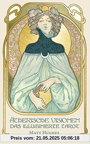 Ätherische Visionen - Das illuminierte Tarot: dekorative Box und Karten mit Goldprägung und Booklet, 48 Seiten Ätherische Visionen - Das illuminierte Tarot: dekorative Box und Karten mit Goldprägung und Booklet, 48 Seiten