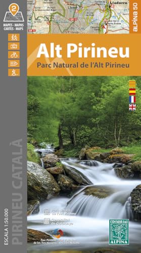Parc Natural L'Alt Pirineu: 1:50000 von Alpina Editorial