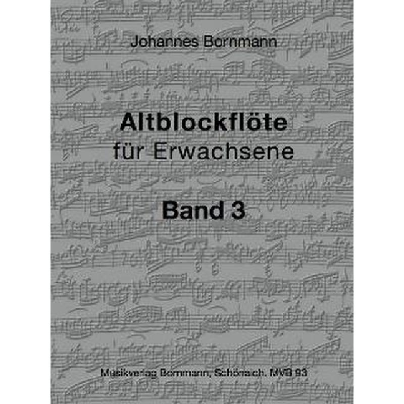 Altblockflöte für Erwachsene 3 Altblockflöte für Erwachsene 3