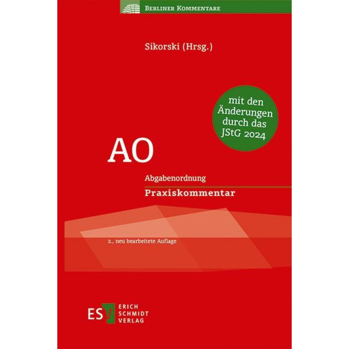 AO von Schmidt, Erich Verlag