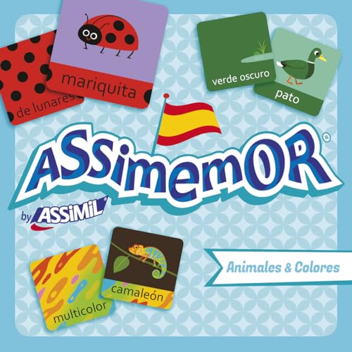 ASSiMEMOR Animales & Colores (Tiere & Farben): Das kinderleichte Spanisch-Gedächtnisspiel von ASSiMiL