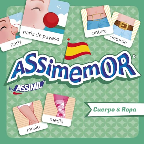 ASSiMEMOR Cuerpo & Ropa (Körper & Kleidung): Das kinderleichte Spanisch-Gedächtnisspiel von ASSiMiL