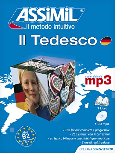 ASSiMiL Il Tedesco: Deutschkurs in italienischer Sprache, Lehrbuch (Niveau A1-B2) + 1 mp3-CD (Senza sforzo)