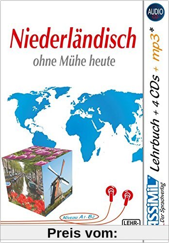 ASSiMiL Niederländisch ohne Mühe heute - Audio-Plus-Sprachkurs: Selbstlernkurs für Deutschsprechende - Lehrbuch (Niveau A1-B2) + 4 Audio-CDs + 1 mp3-CD