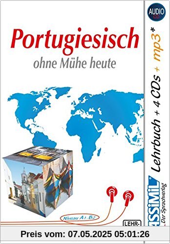 ASSiMiL Portugiesisch ohne Mühe heute - Audio-Plus-Sprachkurs: Selbstlernkurs für Deutschsprechende - Lehrbuch (Niveau A1-B2) + 4 Audio-CDs + 1 mp3-CD