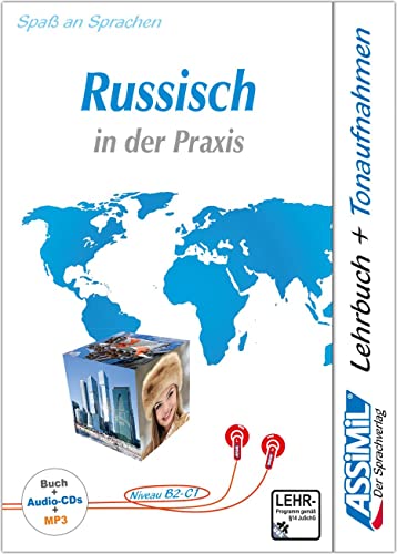 ASSiMiL Russisch in der Praxis - Audio-Sprachkurs Plus - Niveau B2-C1: Fortgeschrittenkurs für Deutschsprechende, Lehrbuch + 4 Audio-CDs + 1 USB-Stick (Perfezionamenti) von ASSiMiL