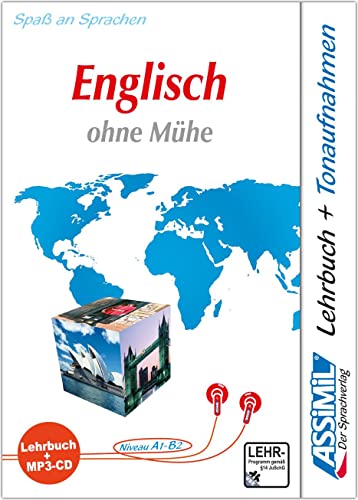ASSiMiL Englisch ohne Mühe - MP3-Sprachkurs - Niveau A1-B2: Selbstlernkurs in deutscher Sprache, Lehrbuch + 1 MP3-CD: Lehrbuch und Mp3-CD. Niveau A1-B2 (ASSiMiL Selbstlernkurs für Deutsche) von Assimil