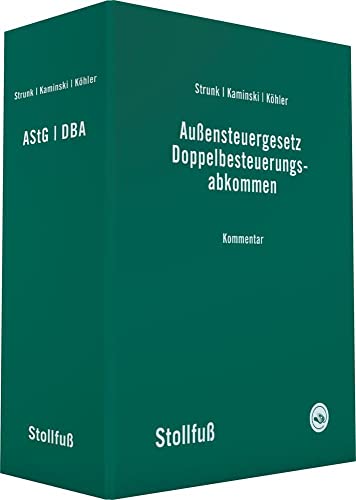 AStG|DBA Kommentar: LBW in 2 Ordnern inklusive Online-Zugang zum Werk + eNews Steuern; (Kommentare) von Stollfuß Verlag