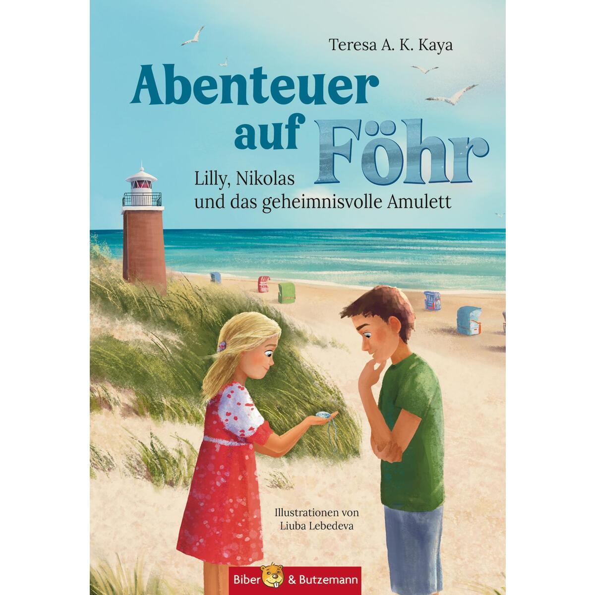 Abenteuer auf Föhr - Lilly, Nikolas und das geheimnisvolle Amulett von Biber & Butzemann