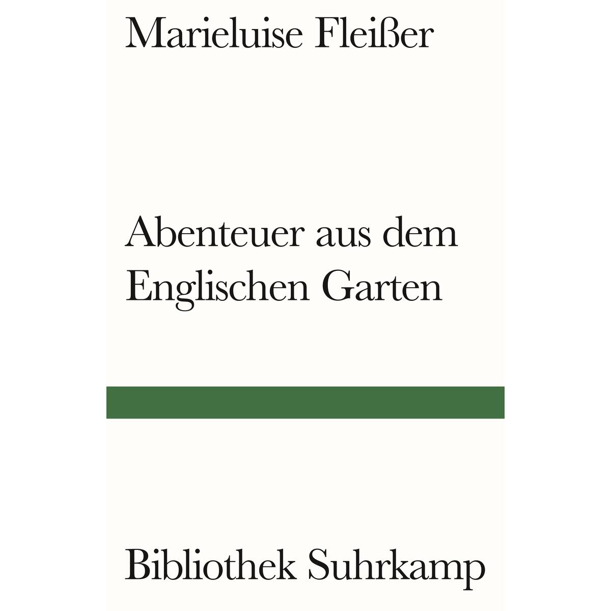 Abenteuer aus dem Englischen Garten von Suhrkamp Verlag AG