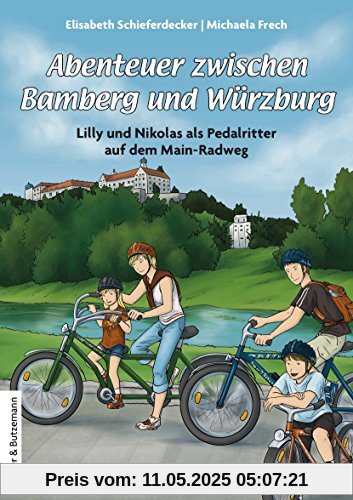 Abenteuer zwischen Bamberg und Würzburg - Lilly und Nikolas als Pedalritter auf dem Main-Radweg