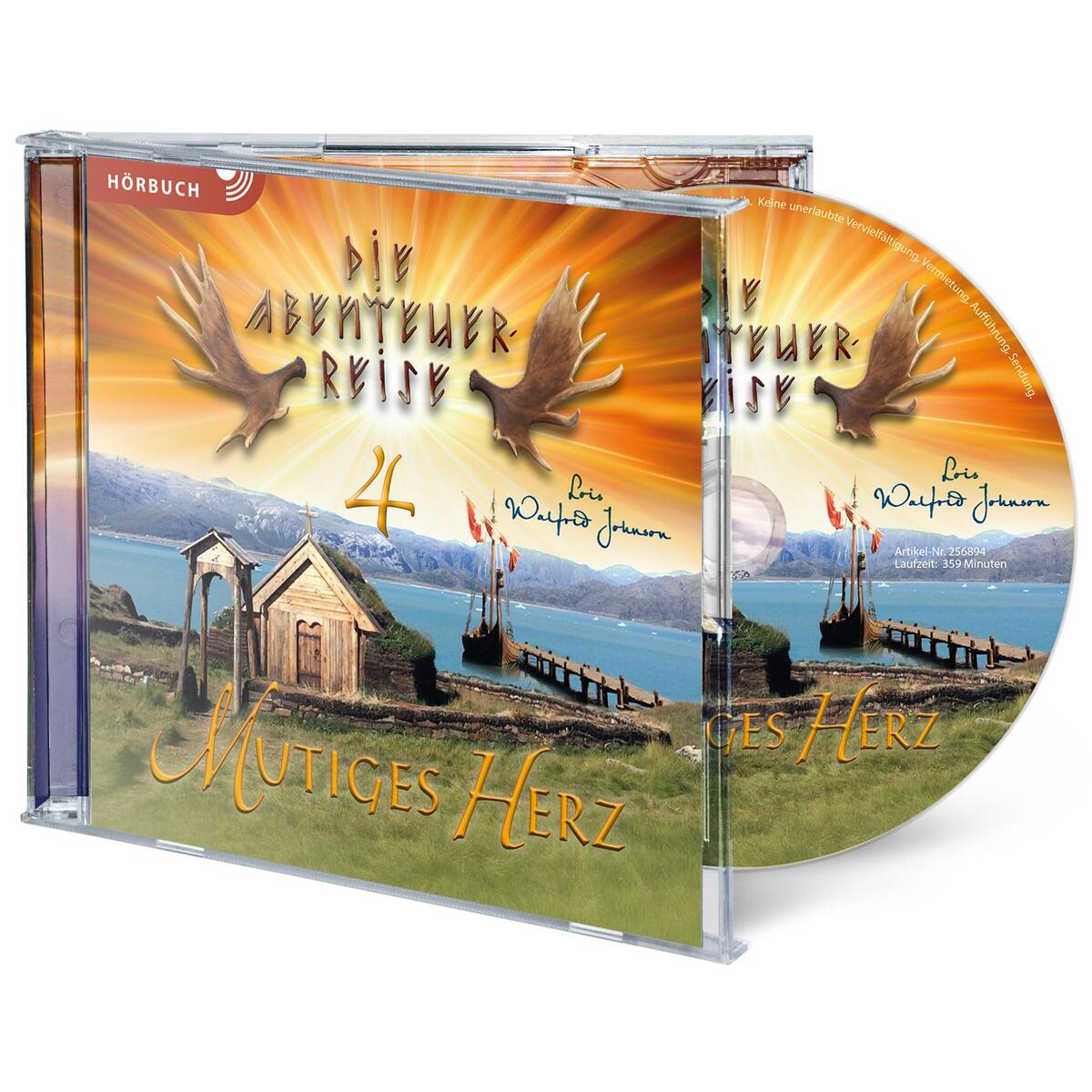 Abenteuerreise 4: Mutiges Herz (Hörbuch [MP3]) von CLV-Christliche
