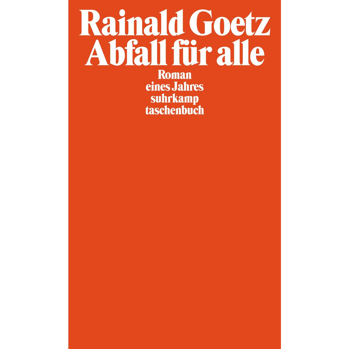Abfall für alle von Suhrkamp Verlag