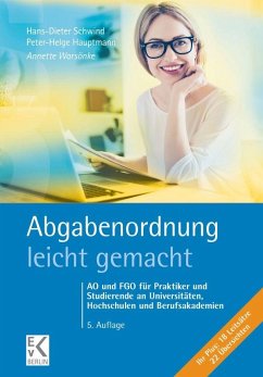 Abgabenordnung leicht gemacht von Ewald von Kleist Verlag / Kleist-Verlag
