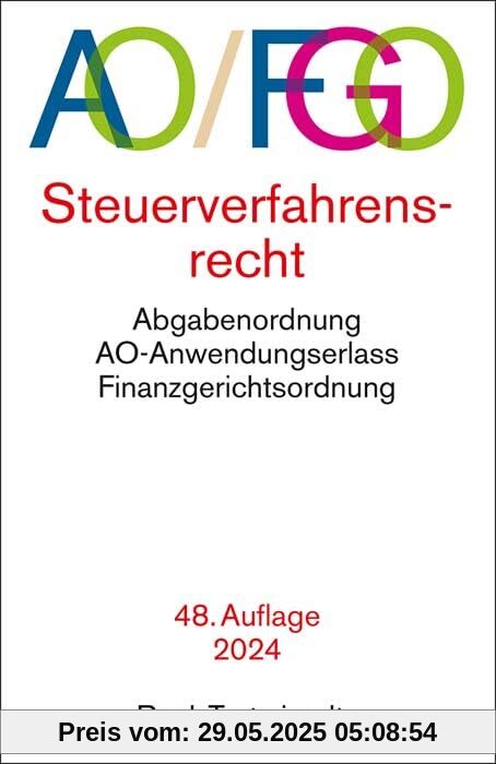 Abgabenordnung: mit Finanzgerichtsordnung und Nebengesetzen (Beck-Texte im dtv)