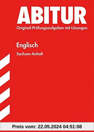 Abiturprüfung Sachsen-Anhalt - Englisch GN/EN
