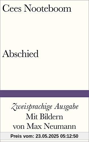 Abschied: Gedicht aus der Zeit des Virus (Bibliothek Suhrkamp)