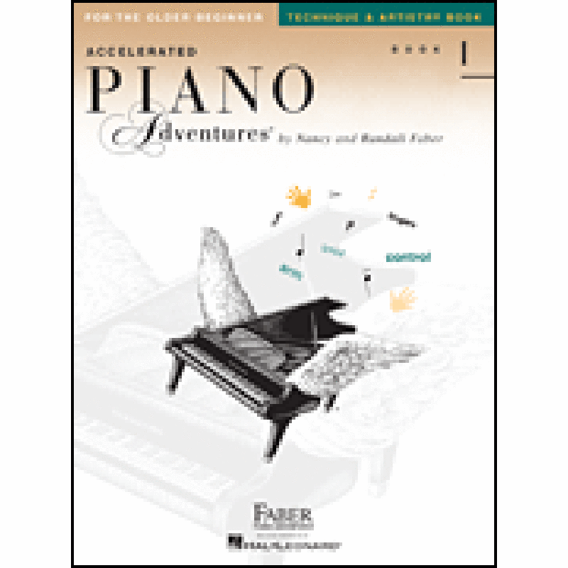 Accelerated piano adventures 1 - technique + artistry book Accelerated piano adventures 1 - technique + artistry book