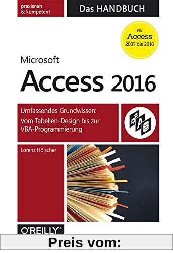 Access 2016 - Das Handbuch (XDB33)