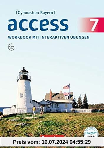 Access - Bayern: 7. Jahrgangsstufe - Workbook mit interaktiven Übungen auf scook.de: Mit Audios online