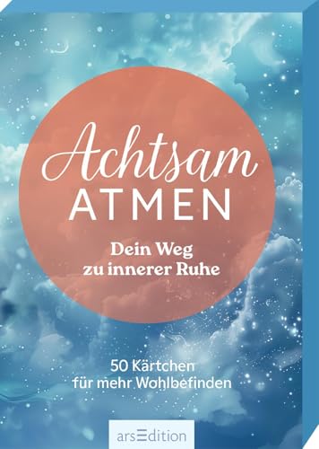 Achtsam atmen – Dein Weg zu innerer Ruhe: 50 Kärtchen für mehr Wohlbefinden | Kartenbox mit Übungen, Tipps und Inspirationen rund um den Atem Achtsam atmen – Dein Weg zu innerer Ruhe: 50 Kärtchen für mehr Wohlbefinden | Kartenbox mit Übungen, Tipps und Inspirationen rund um den Atem