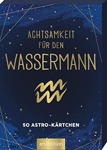 Achtsamkeit für den Wassermann: 50 Astro-Kärtchen | Astrologie im Spielkartenformat für die Handtasche Achtsamkeit für den Wassermann: 50 Astro-Kärtchen | Astrologie im Spielkartenformat für die Handtasche