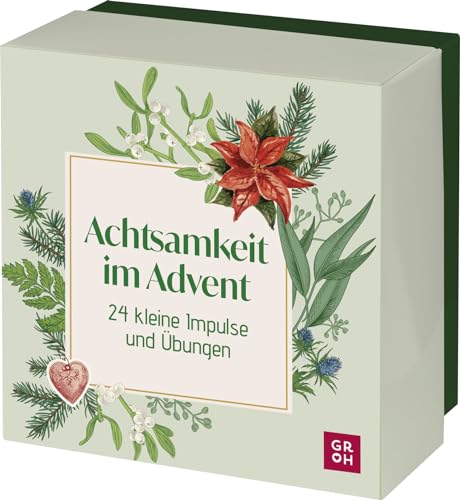 Achtsamkeit im Advent: 24 kleine Impulse und Übungen | Adventskalender als Zettelbox für mehr Entspannung und Lebensfreude in der Vorweihnachtszeit Achtsamkeit im Advent: 24 kleine Impulse und Übungen | Adventskalender als Zettelbox für mehr Entspannung und Lebensfreude in der Vorweihnachtszeit