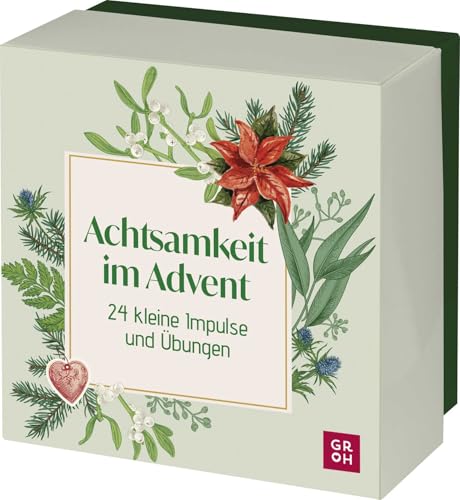 Achtsamkeit im Advent: 24 kleine Impulse und Übungen | Adventskalender als Zettelbox für mehr Entspannung und Lebensfreude in der Vorweihnachtszeit Achtsamkeit im Advent: 24 kleine Impulse und Übungen | Adventskalender als Zettelbox für mehr Entspannung und Lebensfreude in der Vorweihnachtszeit von Groh