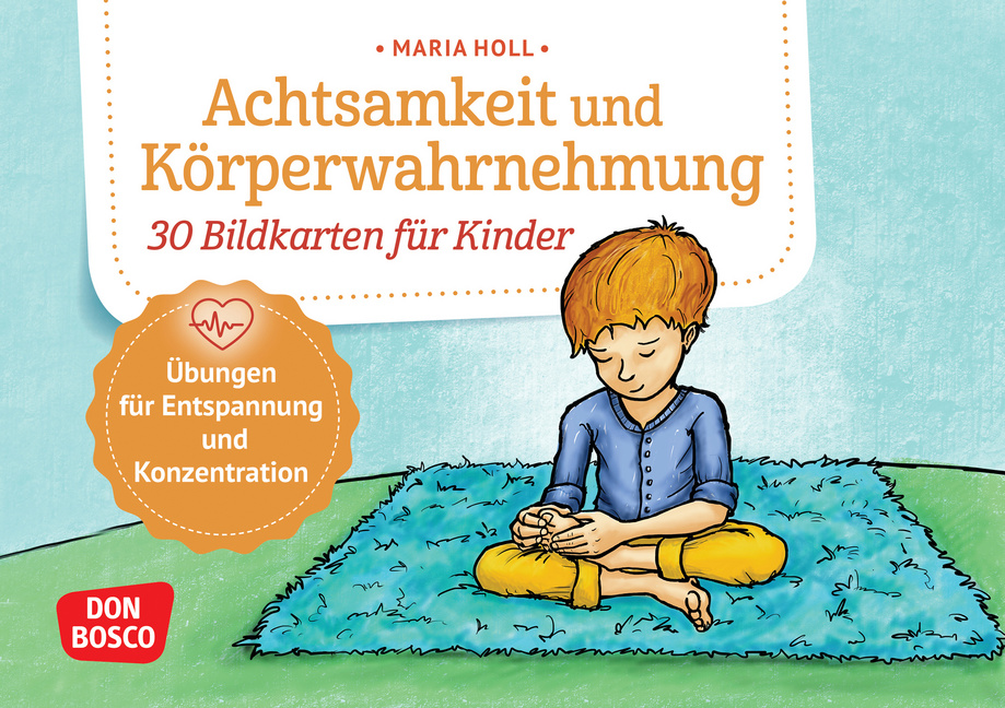 Achtsamkeit und Körperwahrnehmung. 30 Bildkarten für Kinder von Don Bosco Medien