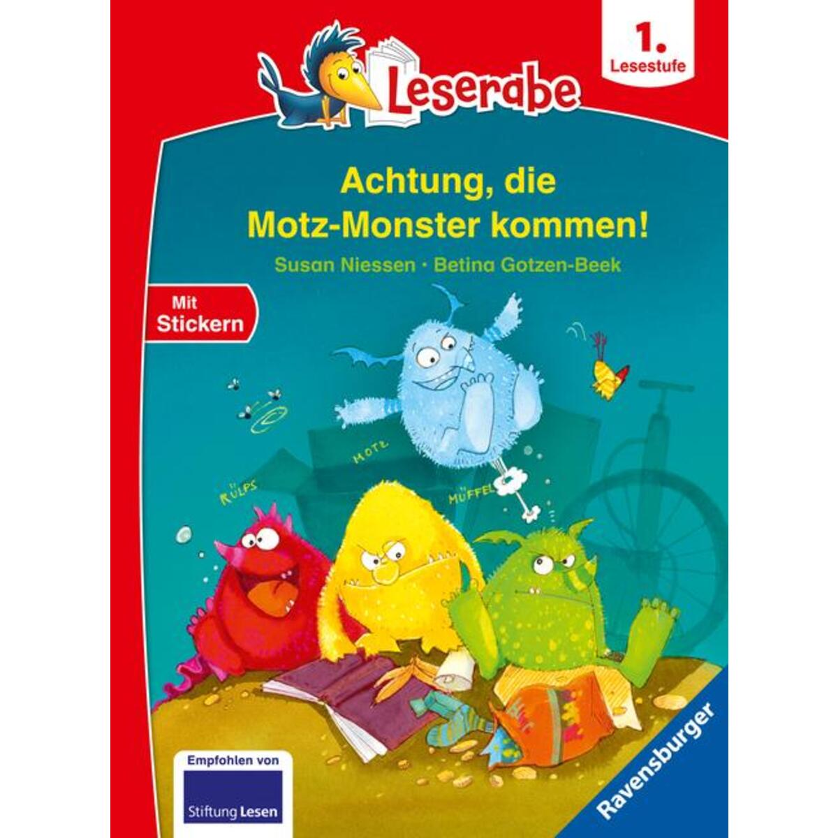 Achtung, die Motz-Monster kommen! - Leserabe 1. Klasse - Erstlesebuch für Kinder... Achtung, die Motz-Monster kommen! - Leserabe 1. Klasse - Erstlesebuch für Kinder... von Ravensburger Verlag