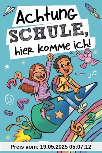 Achtung Schule, hier komme ich! Mutmachgeschichten zur Einschulung für Mädchen und Jungen: Das perfekte Geschenk für die Schultüte, das erste Schuljahr und die Vorschulzeit Achtung Schule, hier komme ich! Mutmachgeschichten zur Einschulung für Mädchen und Jungen: Das perfekte Geschenk für die Schultüte, das erste Schuljahr und die Vorschulzeit