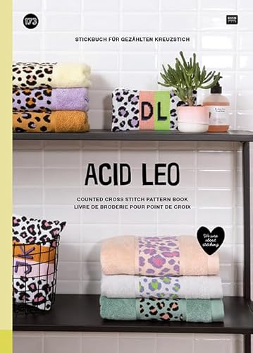Acid Leo: Stickbuch für gezählten Kreuzstich