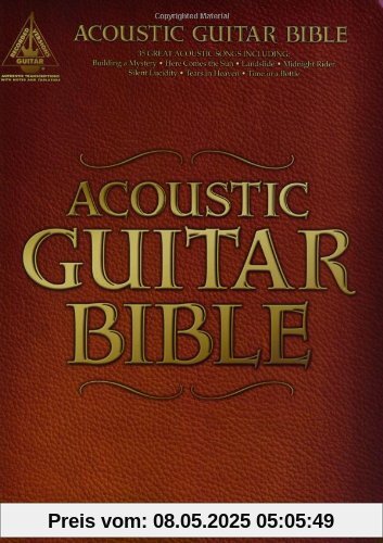 Acoustic Guitar Bible (Guitar Recorded Versions)