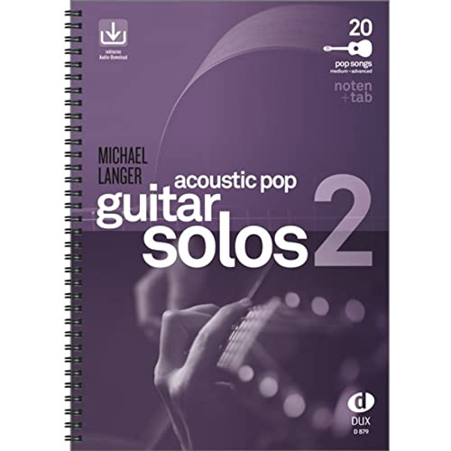 Acoustic Pop Guitar Solos 2: Noten & TAB - medium/advanced