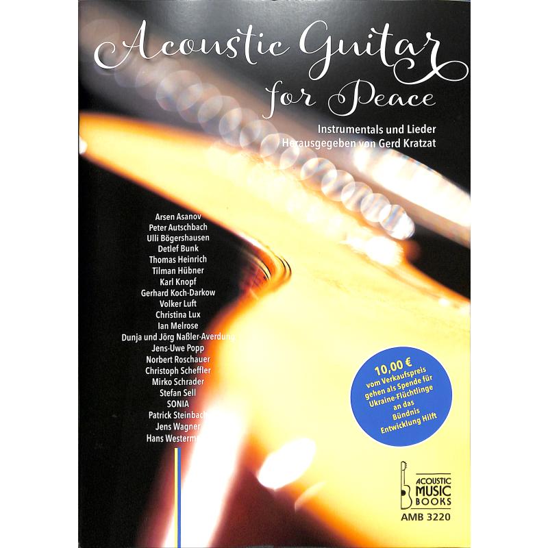 Acoustic guitar for peace