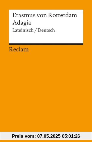 Adagia: Lat. /Dt. Auswahl