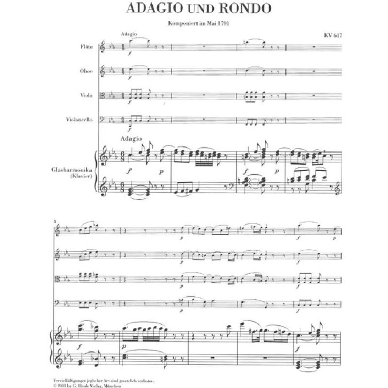 Adagio + Rondo c-moll KV 617