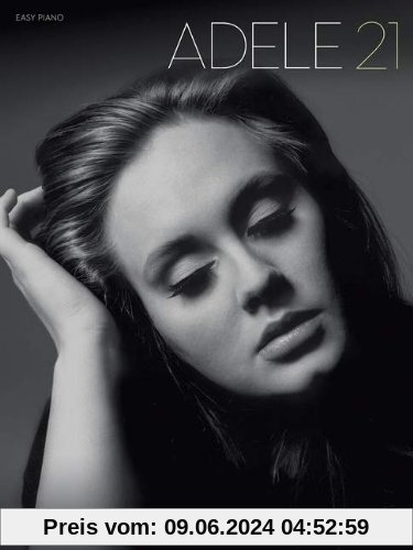 Adele 21 Easy Piano Book