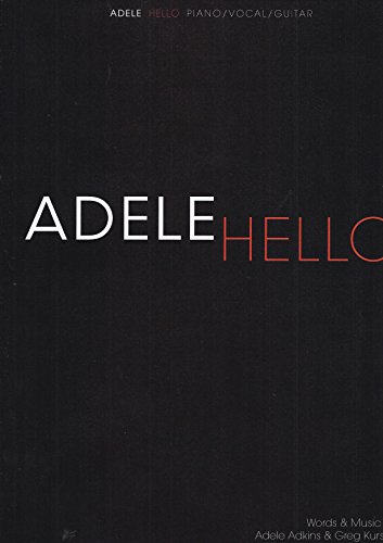 Adele: Hello (Piano Vocal Guitar Sheet Music)
