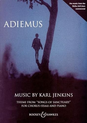 Adiemus: Theme from "Songs of Sanctuary" (SSAA). Frauenchor (SSAA), Blockflöte und Klavier. Chorpartitur.