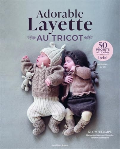 Adorable layette au tricot von DE SAXE