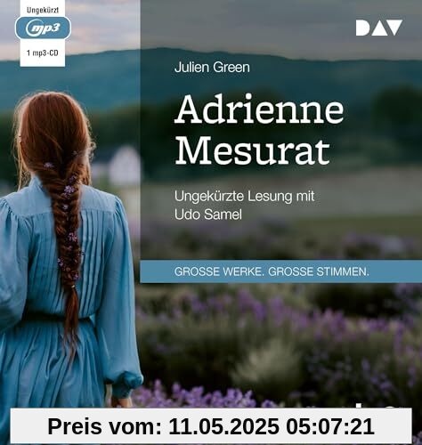 Adrienne Mesurat: Ungekürzte Lesung mit Udo Samel (1 mp3-CD)