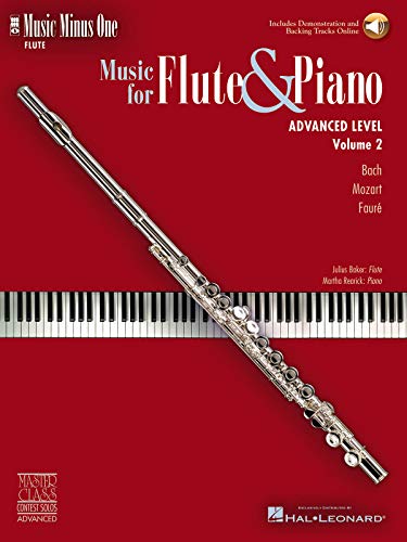 Advanced Contest Solos - Volume 2: Music Minus One Flute (Laureate Series Contest Solos)