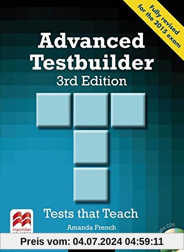 Advanced Testbuilder: 3rd Edition (2015).Tests that Teach / Student's Book with 2 Audio-CDs (with Key)
