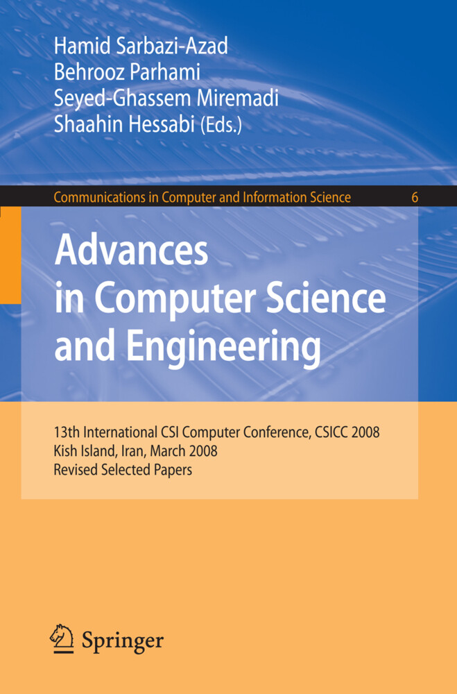 Advances in Computer Science and Engineering von Springer Berlin Heidelberg