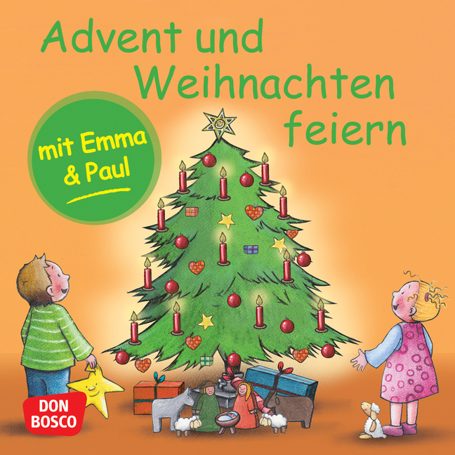 Advent und Weihnachten feiern mit Emma und Paul. Mini-Bilderbuch von Don Bosco Medien