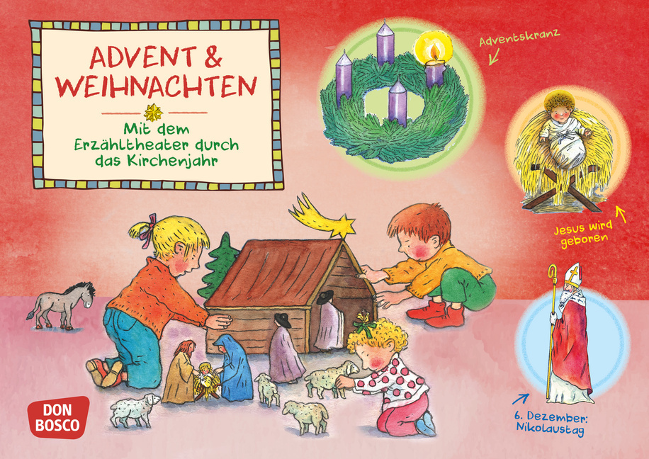 Advent und Weihnachten. Kamishibai Bildkartenset Advent und Weihnachten. Kamishibai Bildkartenset von Don Bosco Medien