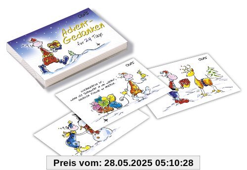 Adventgedanken Neuauflage: Oups Kärtchenbox Adventgedanken Neuauflage: Oups Kärtchenbox