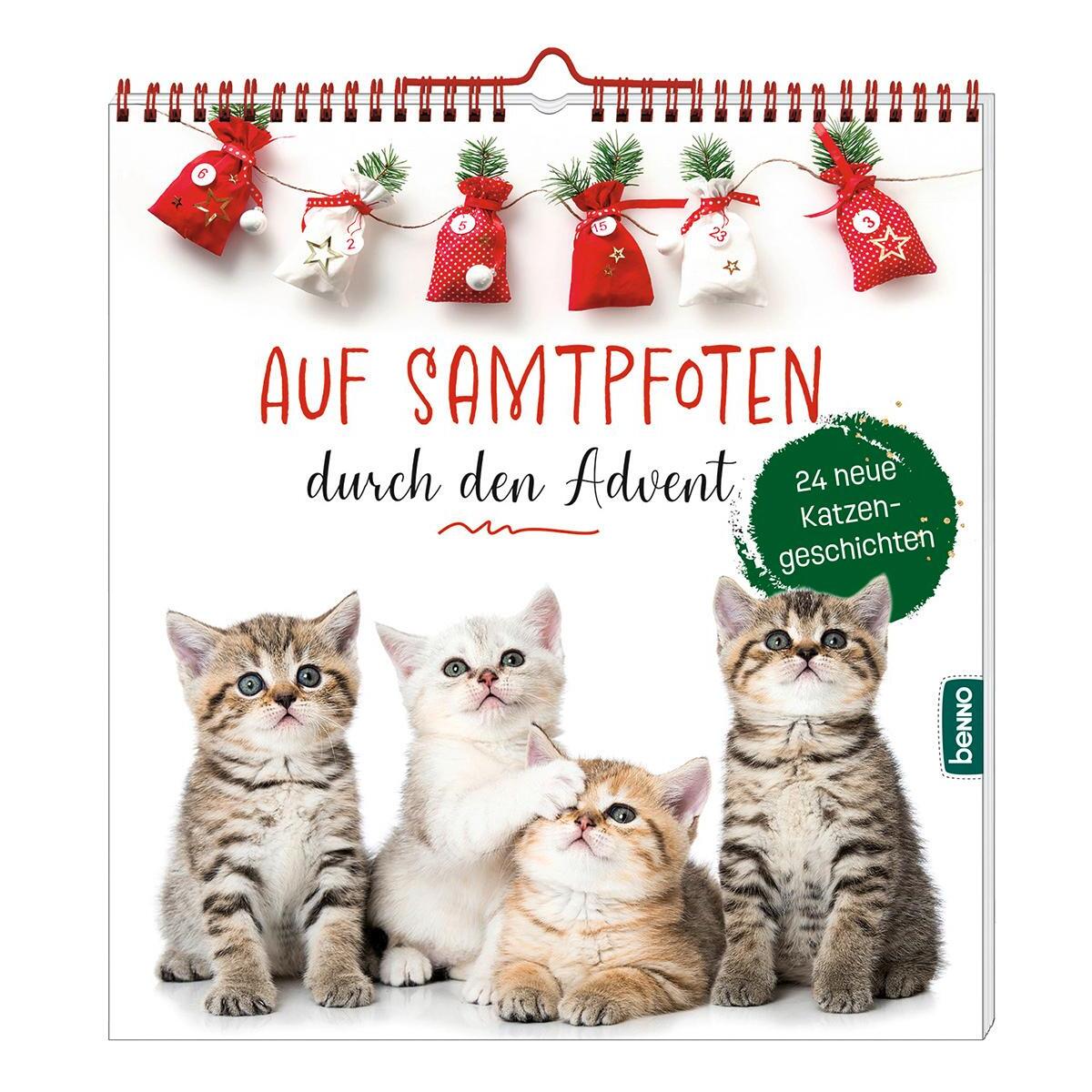 Adventskalender »Auf Samtpfoten durch den Advent« Adventskalender »Auf Samtpfoten durch den Advent« von St. Benno Verlag