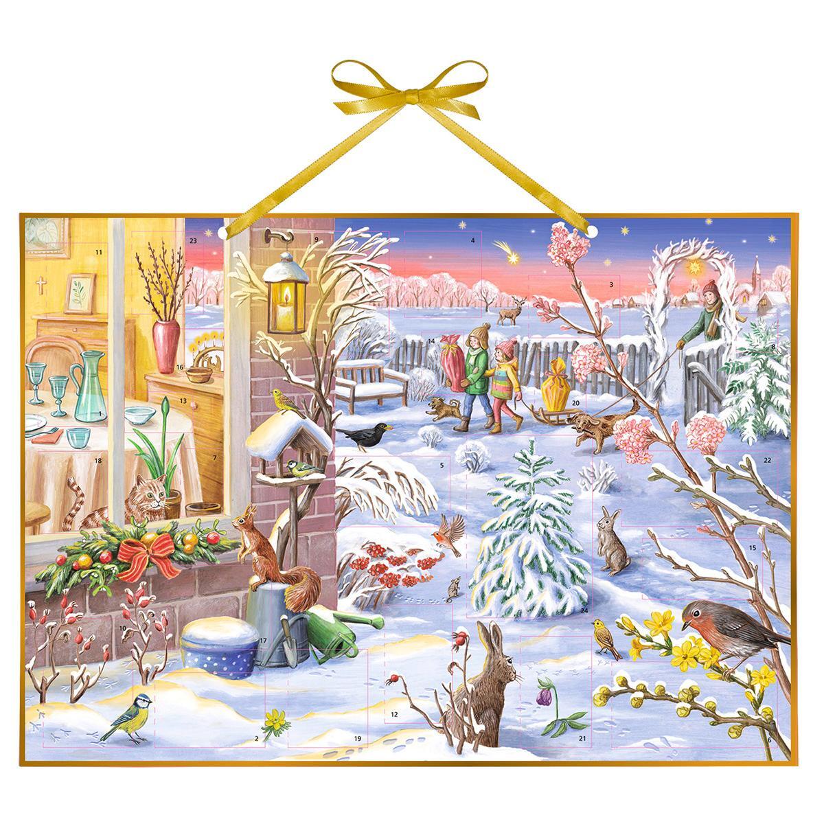 Adventskalender »Blüten im Schnee« von St. Benno Verlag